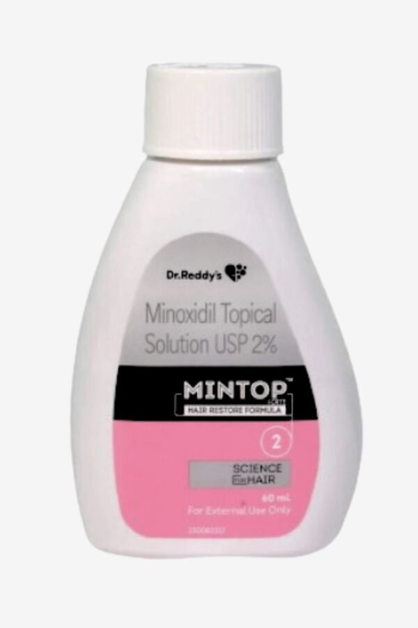 Mintop 2% Hair Loss Treatment & Fast Hair Growth Solution - Image 2