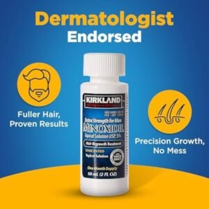 Hair Regrowth with Kirkland Minoxidil 5%