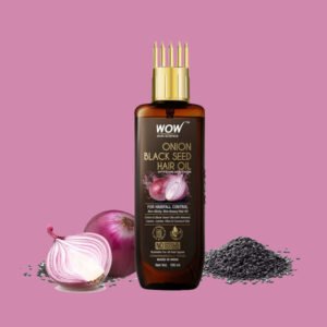WOW Onion Hair Oil Secret to Natural, Shiny, Healthy Hair