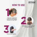 Streax Professional Canvo Line Shampoo Keratin-Treated & Straightened Hair 240g