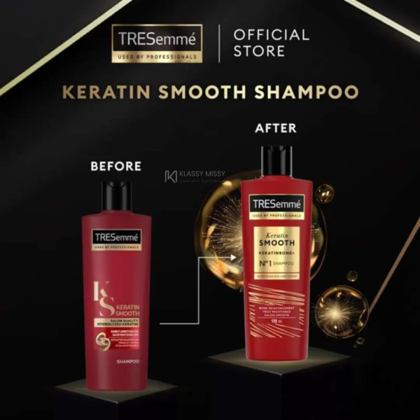 TRESemme Keratin Bond No 1 Shampoo 170ml - Image 2