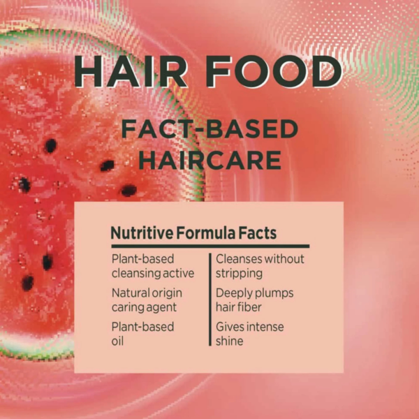Garnier Ultimate Blends Plumping Hair Food Watermelon Shampoo 350ml - Image 2