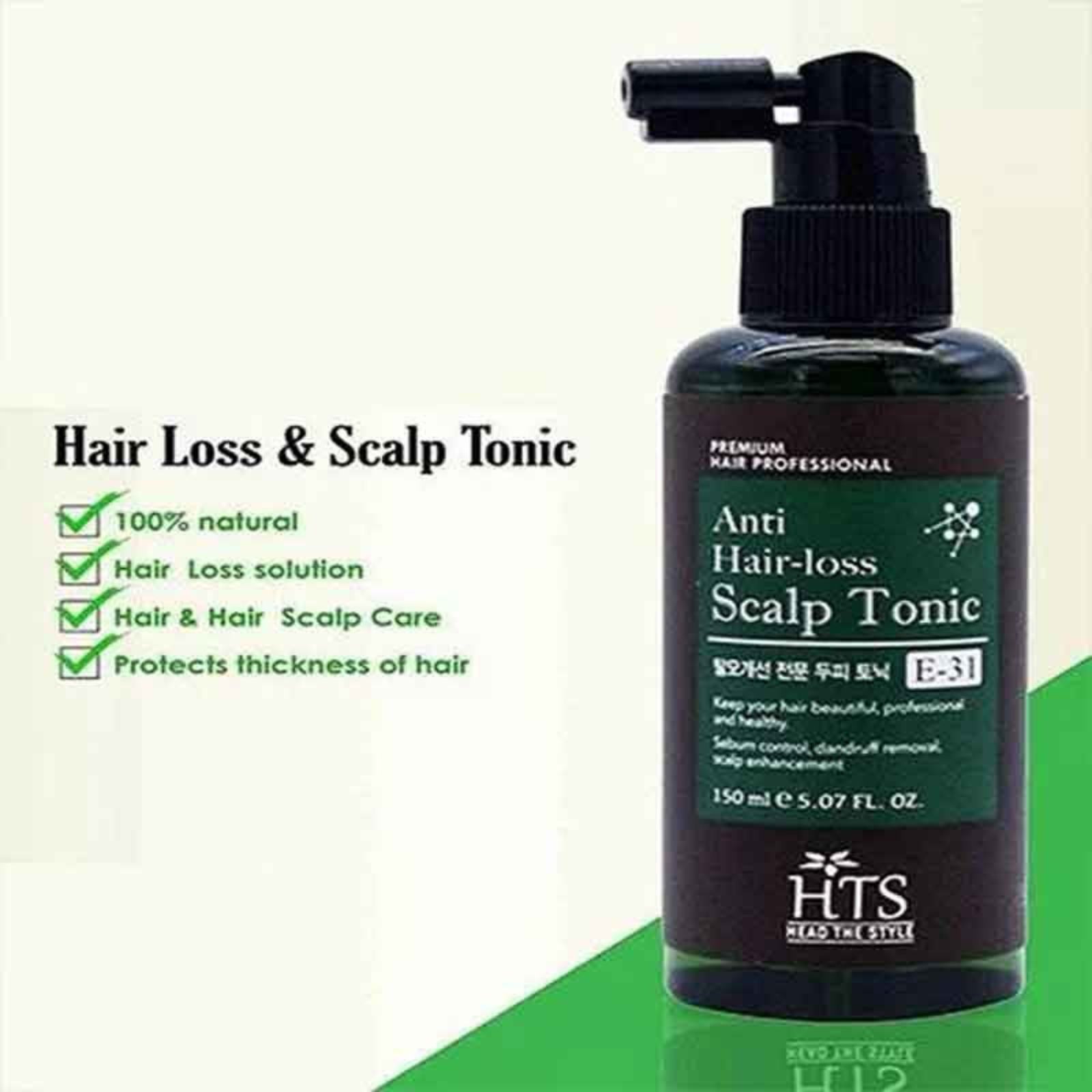 HTS Anti Hair-Loss Scalp Tonic 150ml - Image 2