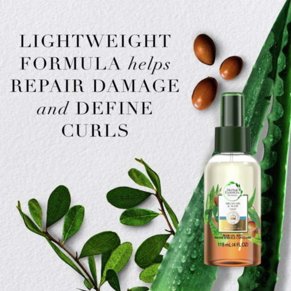 Herbal Essences Of Life Repair Oil Mist Argan Oil & Aloe 100ml - Image 2