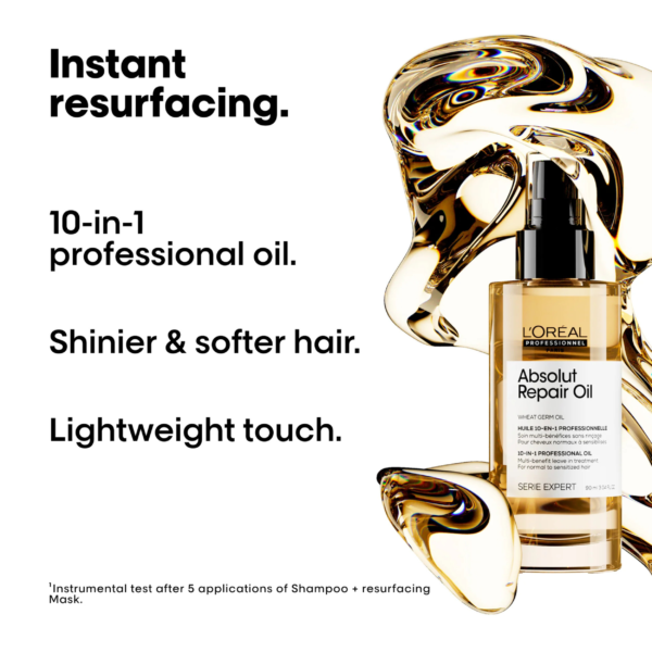 L'Oreal Professionnel Serie Expert Absolut Repair Oil 90ml - Image 3