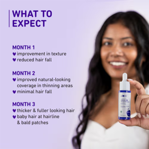 Plum Rosemary & 3% Redensyl Hair Growth Serum 30ml - Image 2