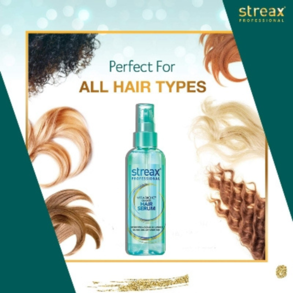 Streax Professional Vitariche Gloss Hair Serum 45ml - Image 2