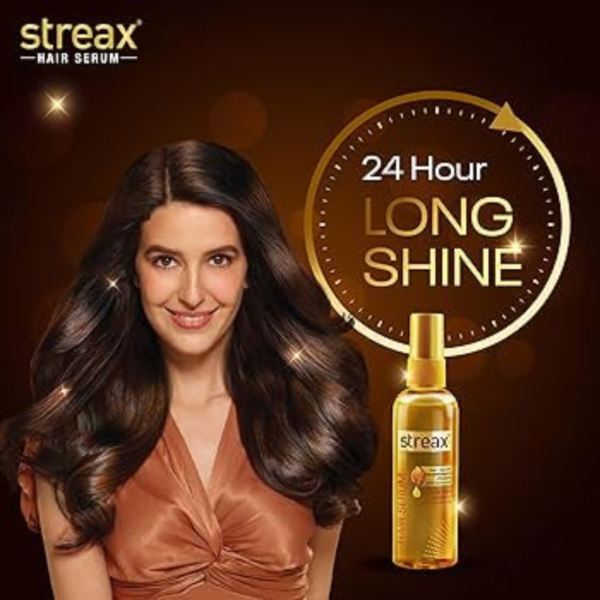 Streax Hair Serum Vitalised With Walnut Oil 115ml - Image 3