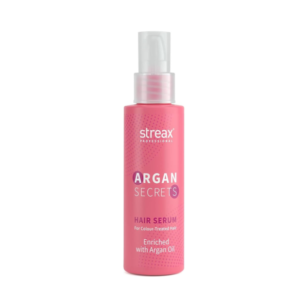 Streax Professional Argan Secrets Colour Protect Hair Serum for Women 100ml