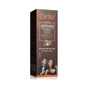 Dexe Argan Speedy Hair Colour Shampoo 400ml – Fast, Nourishing Hair Color with Argan Oil